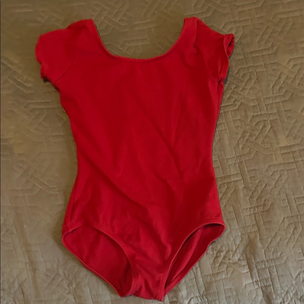 Kids Red One Piece leotard